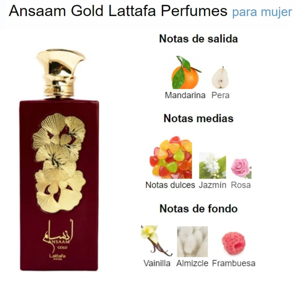 Ansaam Gold Lattafa Pride 100ml