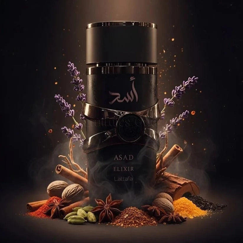 Lattafa Asad Elixir Eau de Parfum 100 ml Hombre *Nuevo*