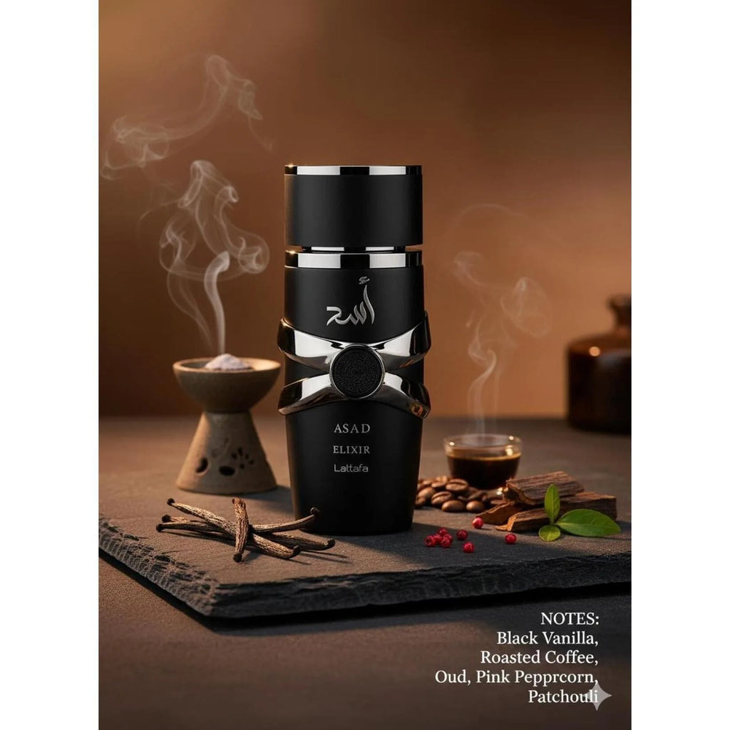 Lattafa Asad Elixir Eau de Parfum 100 ml Hombre *Nuevo*